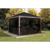 Sojag Gazebo Wood Finish 12 x 12 ft. 500-9166606